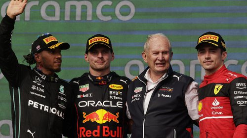 F1-Rennen Austin: Ergebnis Alle drei Topteams waren am Ende des Rennens auf dem Podium vertreten
