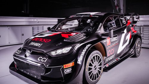 WRC-Saison 2024 Toyota GR Yaris Rally1 mit der neuen Lackierung