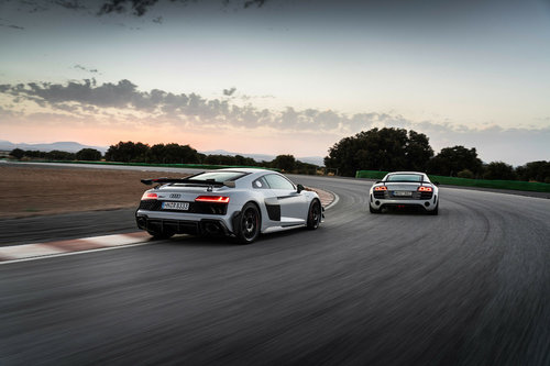 Das ist das Audi R8 Coupe V10 GT RWD 