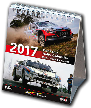 RALLYE | McKlein WRC-Kalender 2017 | 2016 McKlein WRC Kalender 2017