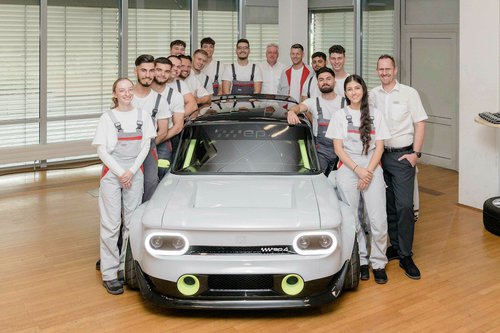 Audi Azubi-Projekt: NSU mit etron-Power 