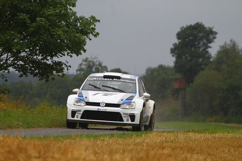 RALLYE | Rallye-WM 2012 | Deutschland-Rallye | Galerie 14 Test VW Polo WRC 