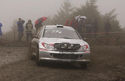 Rallye WM Großbritannien - die ersten Fotos 