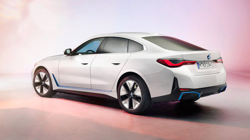 Schneller Stromer: der neue BMW i4 