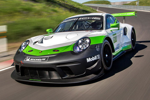 AUTOWELT | Weltpremiere: Porsche 911 GT3 R | 2018 Porsche 911 GT3 R 2018