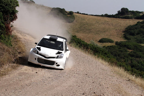 RALLYE | Toyota Yaris WRC | Schottertest | Tergu 2014 