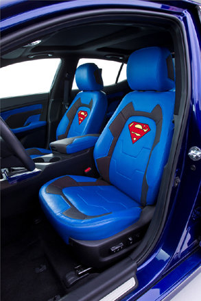 Kia mit Concept-SUV und Superman in Chicago 