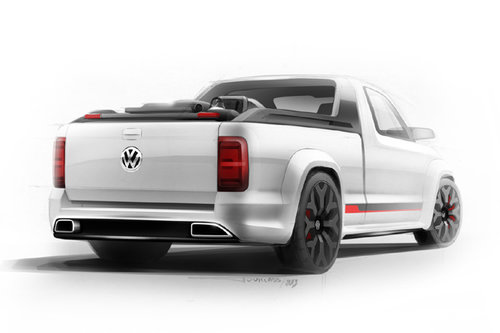 VW zeigt Renn-GTI und Power Pick-up 