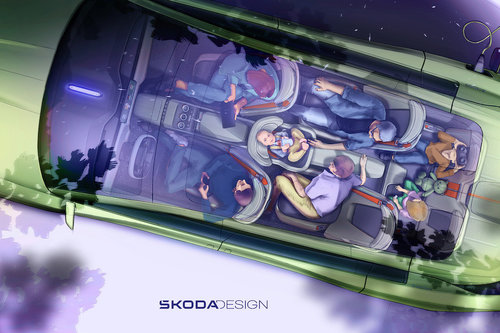 Skoda Vision 7S Concept feiert Premiere 