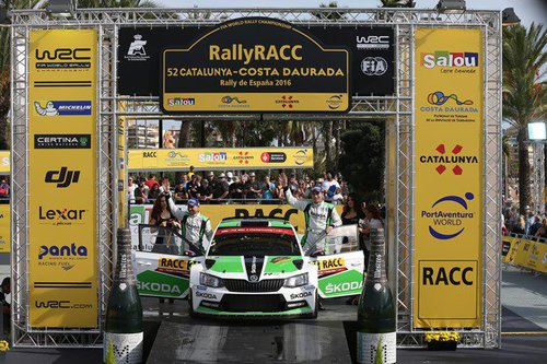 RALLYE | 2016 | WRC | Katalonien | Siegerehrung 02 