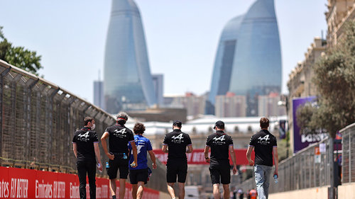 F1-Rennen Baku 2021 