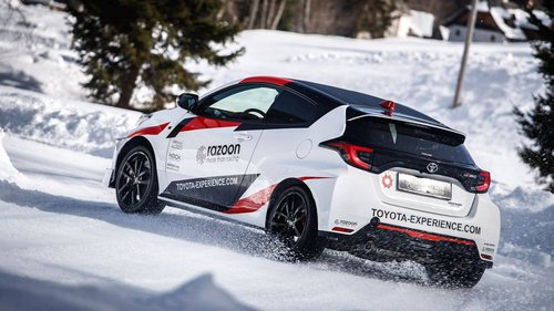 Toyota GR Yaris: Drifttest auf Eis 