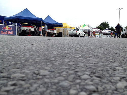 RALLYE | Rallye-ÖM 2012 | Weiz-Rallye | i-phone Rundgang Servicepark 