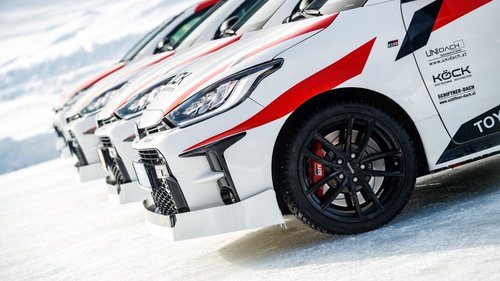 Toyota GR Yaris: Drifttest auf Eis 