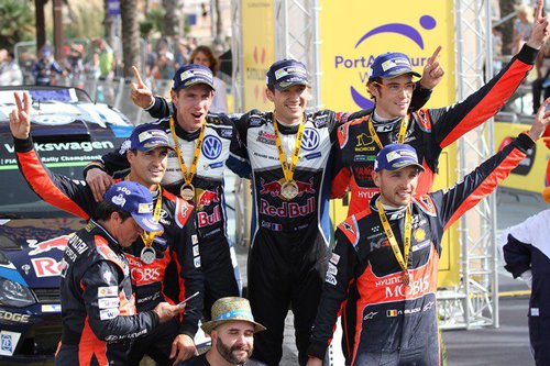 RALLYE | 2016 | WRC | Katalonien | Siegerehrung 02 
