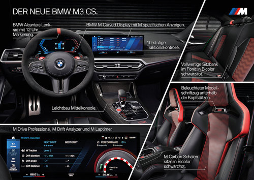 Das ist der BMW M3 CS 