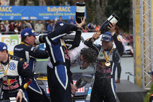 RALLYE | WRC 2015 | Spanien | Siegerehrung 2 