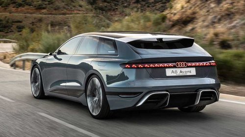 Audi A6 Avant etron Konzept vorgestellt 
