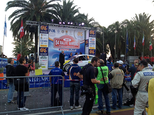 RALLYE | IRC 2012 | Sanremo-Rallye | Galerie 13 Österreicher/Schlusszeremonie 