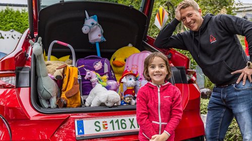 Oh Schreck: Daddy home alone! 