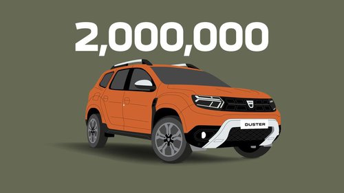 Zwei Millionen Dacia Duster 