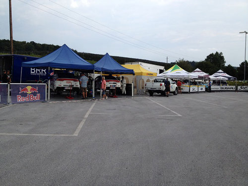 RALLYE | Rallye-ÖM 2012 | Weiz-Rallye | i-phone Rundgang Servicepark 