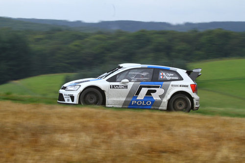 RALLYE | Rallye-WM 2012 | Deutschland-Rallye | Galerie 14 Test VW Polo WRC 