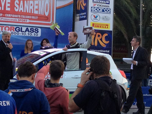 RALLYE | IRC 2012 | Sanremo-Rallye | Galerie 13 Österreicher/Schlusszeremonie 