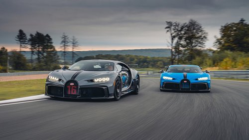 Bugatti Chiron Pur Sport darf getestet werden 