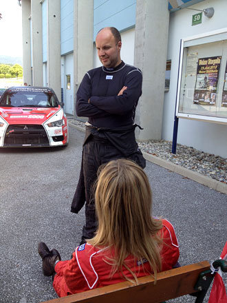 RALLYE | Rallye-ÖM 2012 | Weiz-Rallye | i-phone Rundgang Regrouping SP 8 