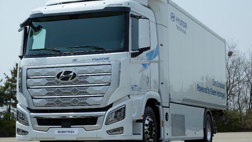 Hyundai lässt ersten Brennstoffzellen-Lkw los 