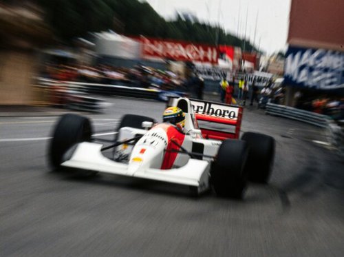 Nur Highlights: Ayrton Sennas F1-Autos 