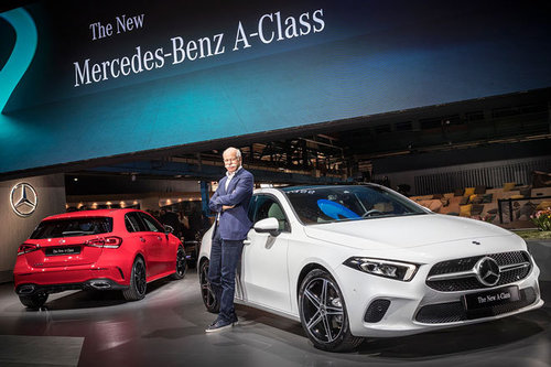 AUTOWELT | Weltpremiere: neue Mercedes A-Klasse | 2018 Mercedes A-Klasse 2018
