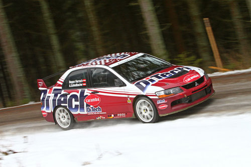 RALLYE | ÖM 2012 | Jänner-Rallye | Testfahrt DiTech Racing 