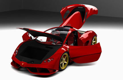 Studie Ferrari Aurea - Weltpremiere 