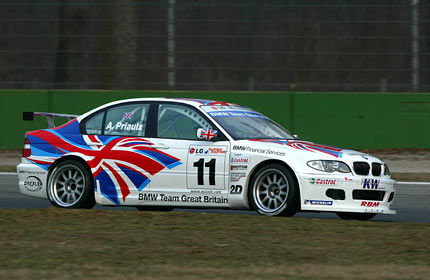 Tourenwagen-EM: Testfahrten Monza 