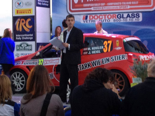 RALLYE | IRC 2012 | Sanremo-Rallye | Galerie 13 Österreicher/Schlusszeremonie 