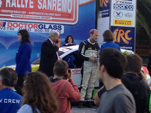 RALLYE | IRC 2012 | Sanremo-Rallye | Galerie 13 Österreicher/Schlusszeremonie 