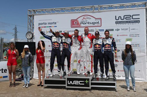RALLYE | WRC 2016 | Portugal-Rallye | Tag 3 | Siegerehrung 02 
