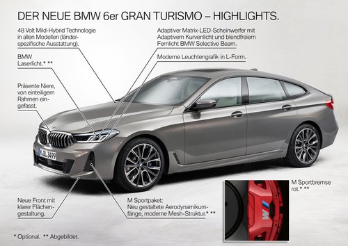 BMW 6er GT: Elektrifiziert und verfeinert 