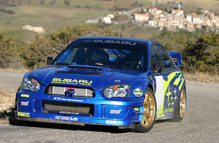 Testfahrten Rallye Monte Carlo 