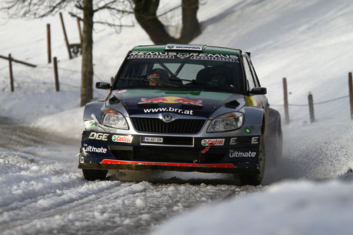 RALLYE | ÖM 2012 | Jänner-Rallye | Testfahrt Baumschlager 