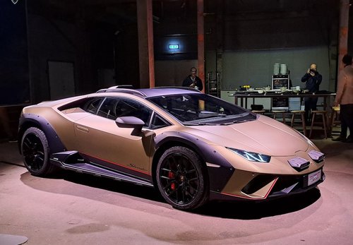 Lamborghini Huracan Sterrato angesehen 