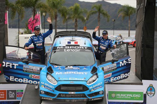 RALLYE | WRC 2016 | Argentinien-Rallye | Siegerehrung 