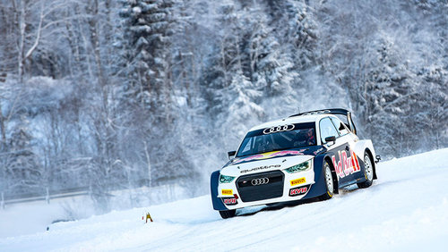 GP Ice Race: Marcel Hirscher im Ekström RX-Boliden 
