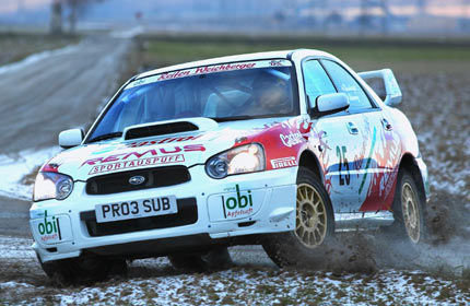 Kris Rosenberger auf Subaru Impreza 