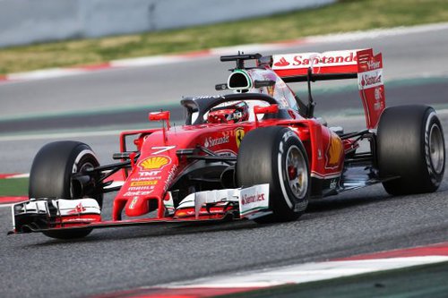 FORMEL 1 | Testfahrten 2016 | Ferrari Halo-Test 