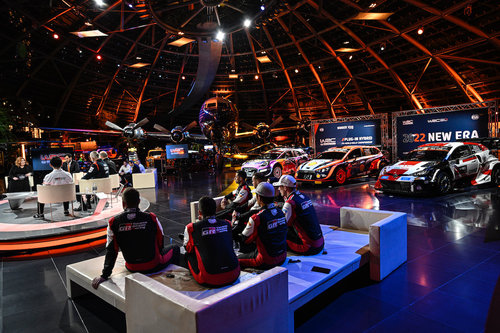 WRC-Launch 2022 in Salzburg: Teams zeigen ihre Rally1-Autos 