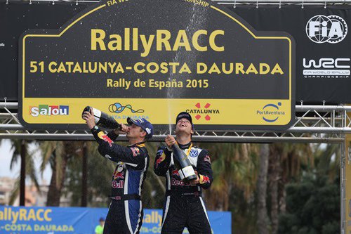 RALLYE | WRC 2015 | Spanien | Siegerehrung 