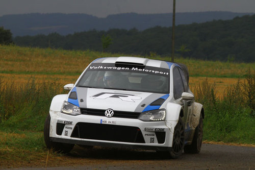 RALLYE | Rallye-WM 2012 | Deutschland-Rallye | Galerie 14 Test VW Polo WRC 